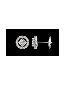 Boucles d ' oreilles clou Diamants