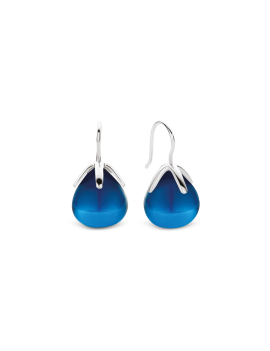 TI SENTO Milano Boucle d ' Oreille Goutte Bleu
