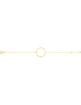 Bracelet Femme Or Jaune Anneau simple