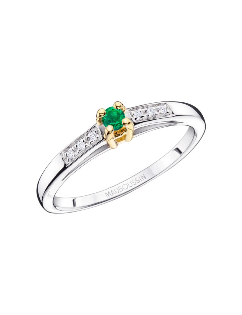 Bague mauboussin emeraude deals