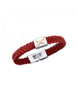 BRACELET MEC J'TE KIFF, ROUGE